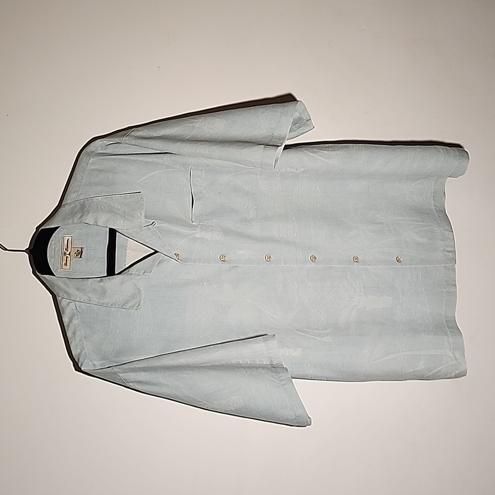 Tommy Bahama XL Light Blue Palm Trees